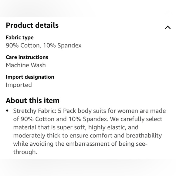 NIP/NWT 4 (FOUR) SHORT SLEEVE SQUARE NECK BODYSYUITS-S/1 each WH-BLK-BL-BR - Picture 10 of 14